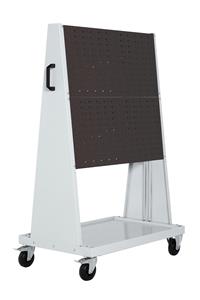 Bott workshop tool board trolley with 4 Louvre Panels. 1600mm high x 1000mm wide x 650mm deep. Panels fit vertically or at an incline.... Bott PerfoTool Trollies | Mobile Shadow Boards | Mobile Tool Storage